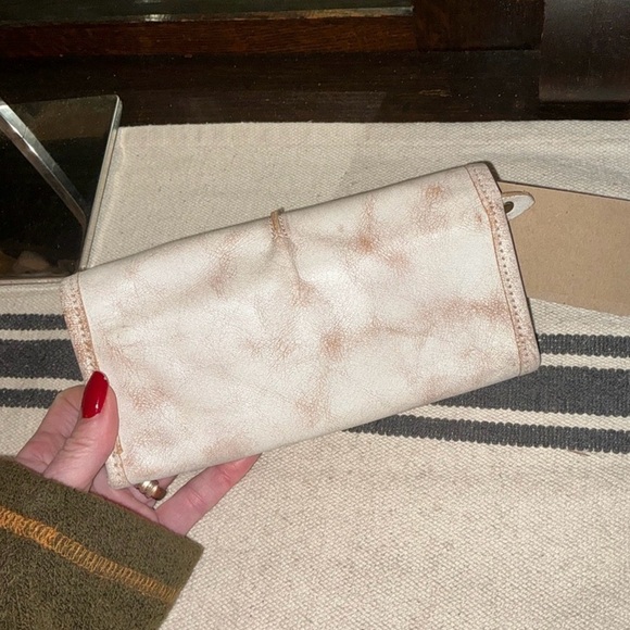 NWT Bed Stu Leather Canton Wallet Clutch Nectar Lux MSRP $169 - Picture 7 of 15